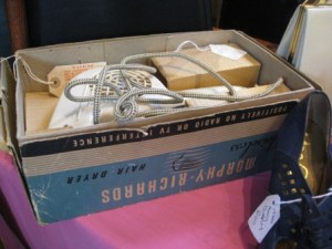 Morphy Richards' vintage hairdryer & box Morphy Richards' vintage hairdryer & box